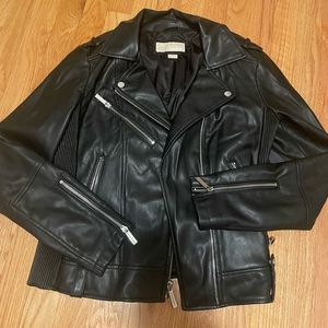 Michael Kors Women’s Faux Leather Jacket